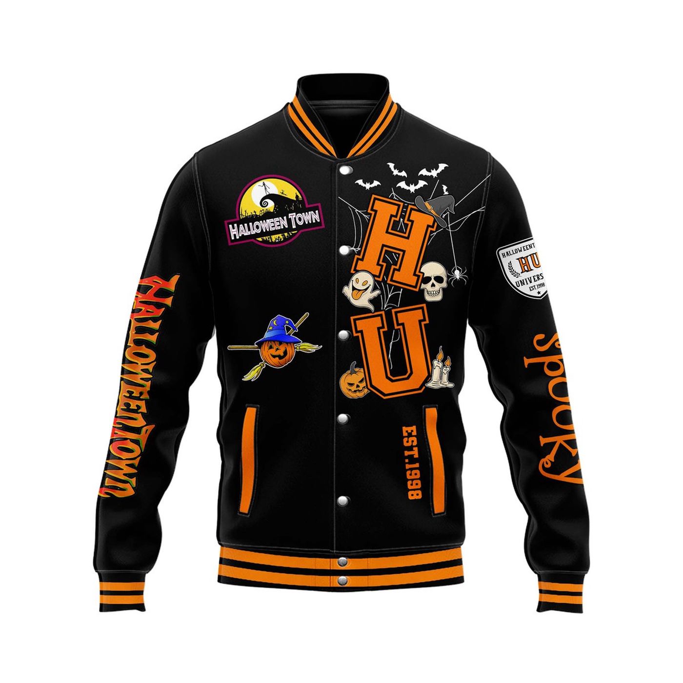 Halloweentown New Premium Baseball Jacket Gift For Fan Halloweentown New Premium Baseball Jacket Gift For Fan