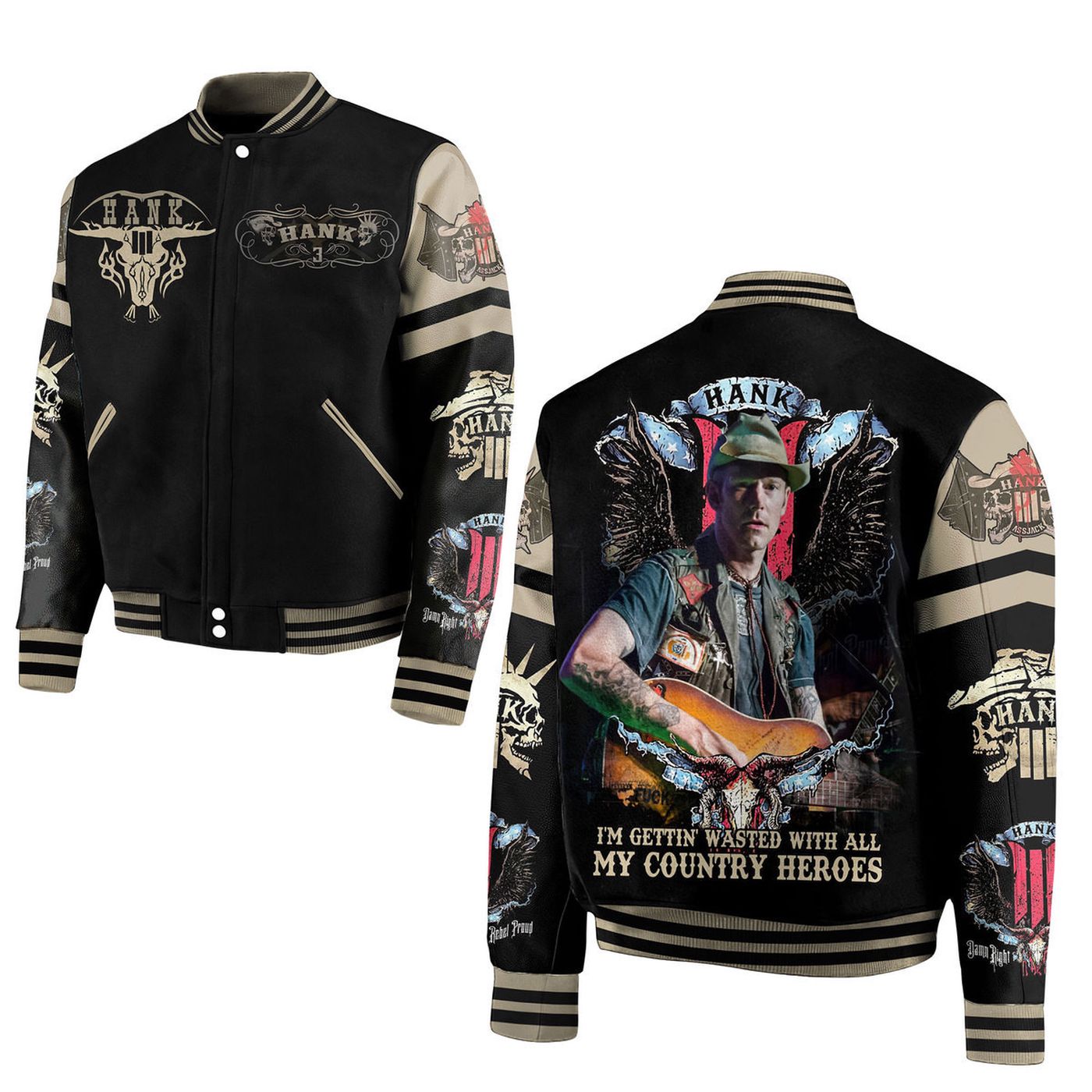 Hank III New Premium Baseball Jacket Gift For Fan