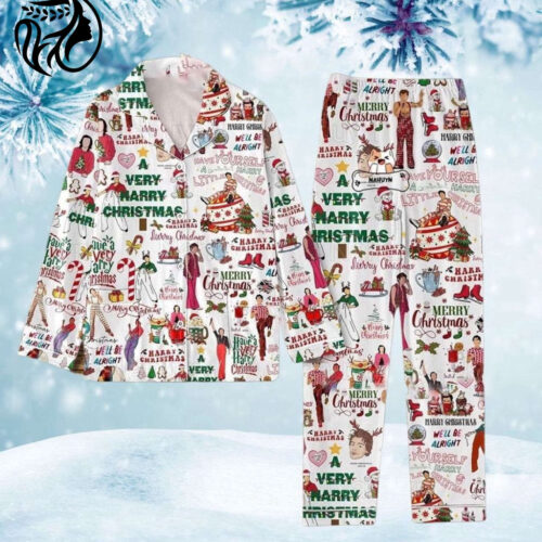 Merry Swiftmas Pajamas Set: Taylor Version Tour PJs – Festive & Stylish!