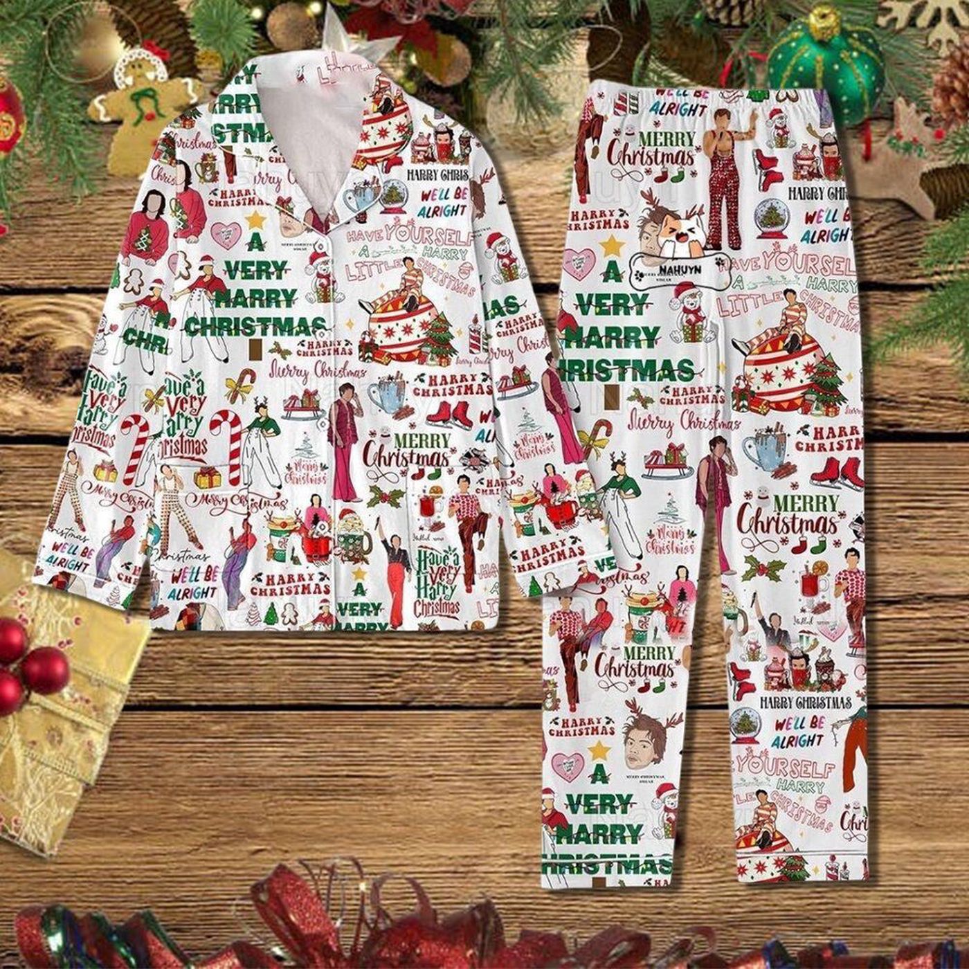 Taylor Swiftmas Pajamas Set – Experience the Merry Swiftmas Tour in Style!