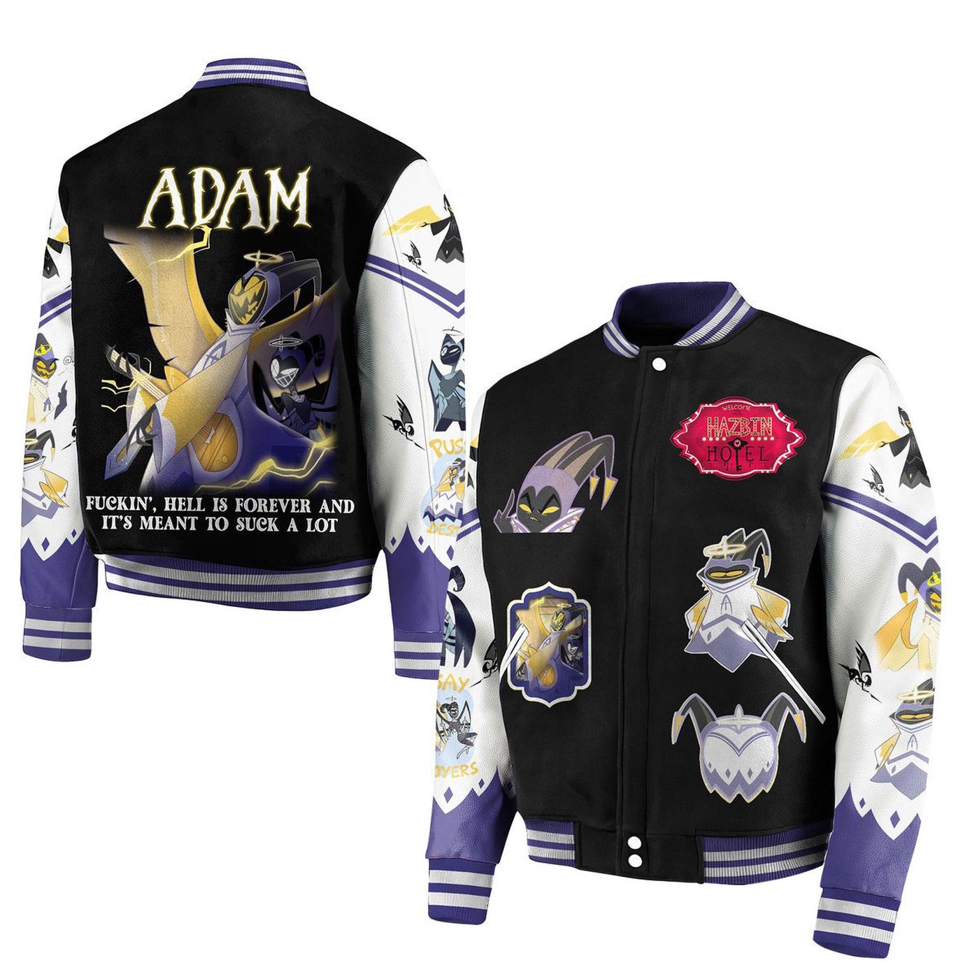 Hazbin Hotel New Premium Baseball Jacket Gift For Fan