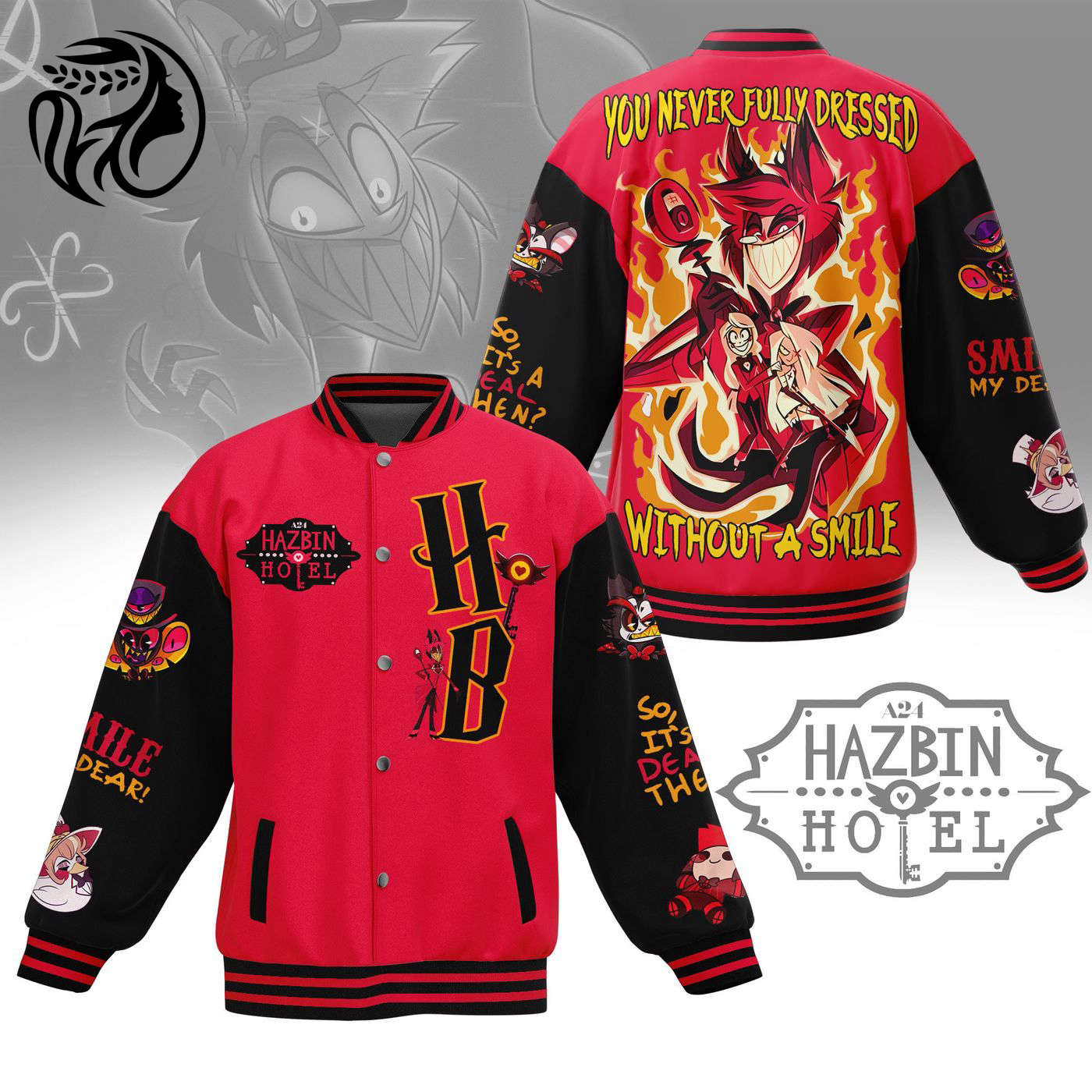 Hazbin Hotel New Premium Baseball Jacket Gift For Fan