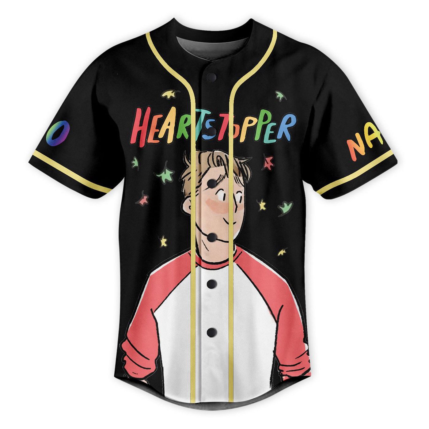 Heartstopper Baseball Jersey For Men Women And Kids Gift