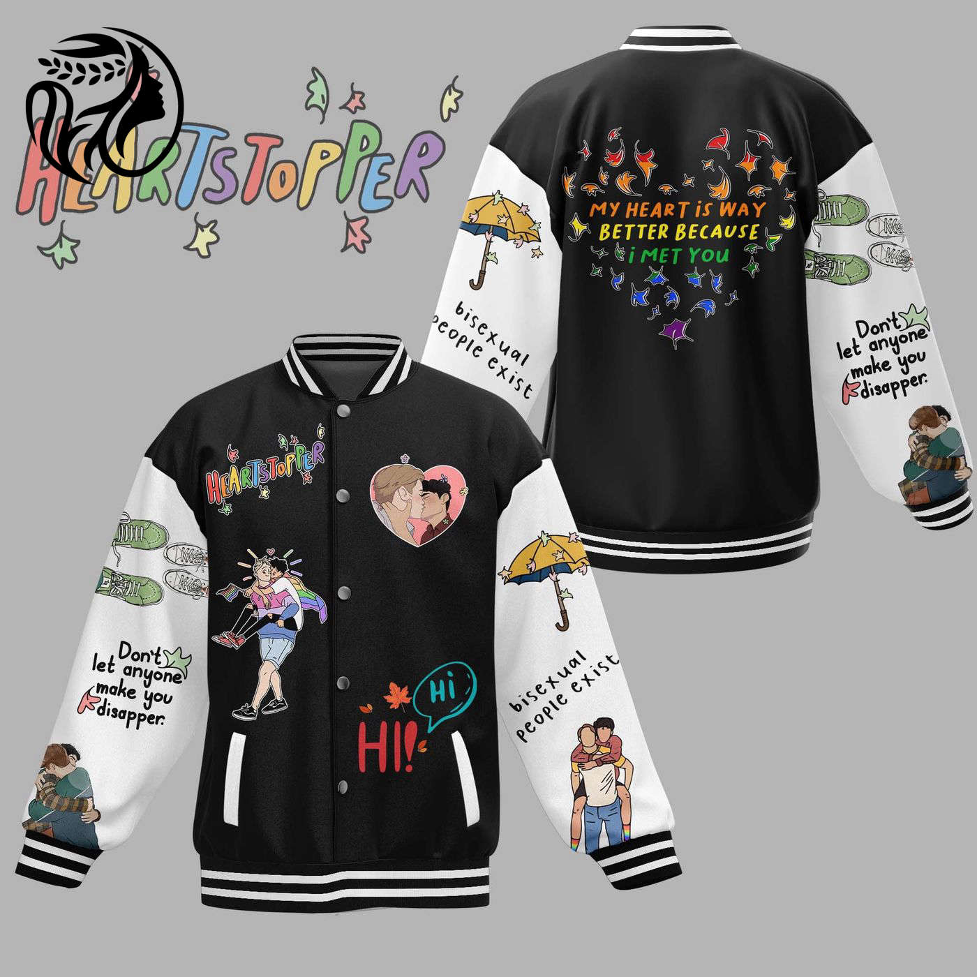 Heartstopper New Premium Baseball Jacket Gift For Fan