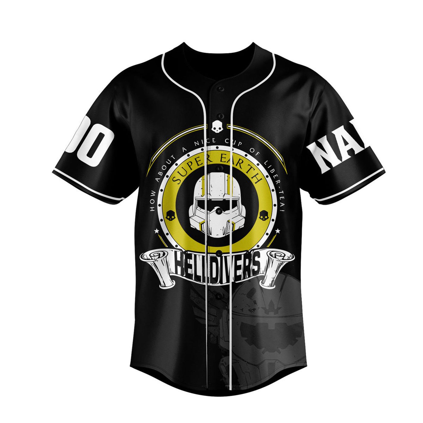 Helldivers Baseball Jersey For Men Women And Kids Gift