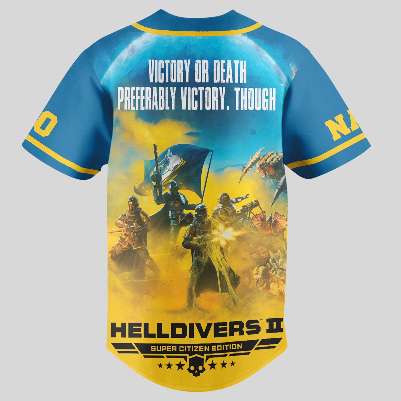 Helldivers Baseball Jersey For Men Women And Kids Gift