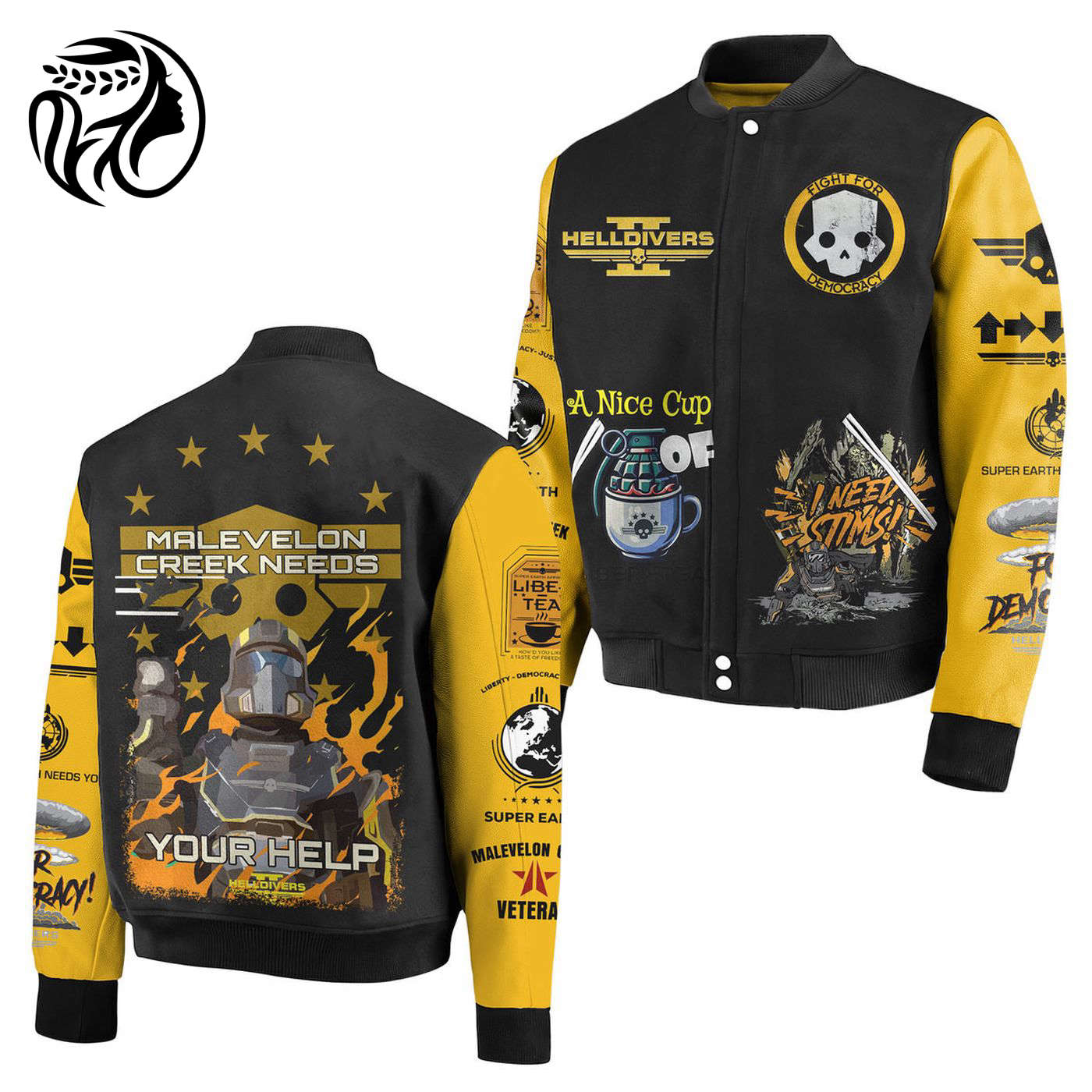 Helldivers New Premium Baseball Jacket Gift For Fan