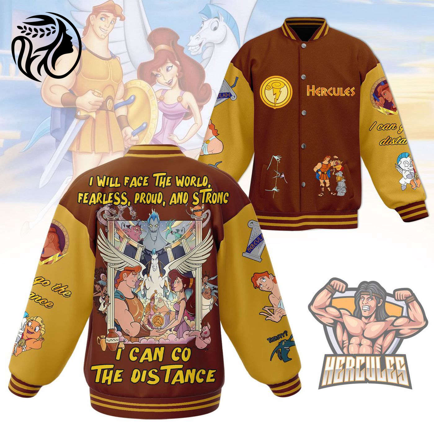 Hercules New Premium Baseball Jacket Gift For Fan