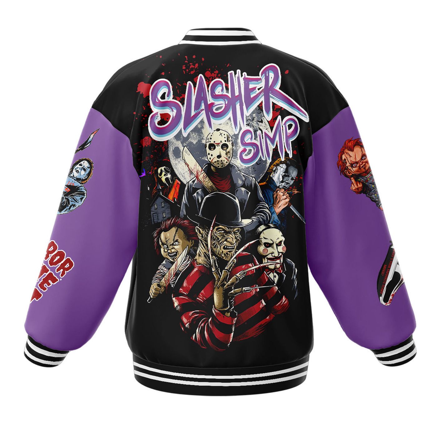 Horror Movies New Premium Baseball Jacket Gift For Fan Horror Movies New Premium Baseball Jacket Gift For Fan