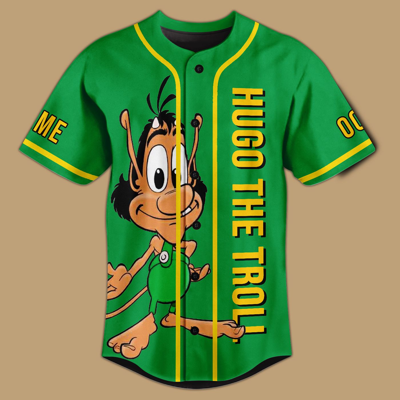 Hugo Troll Race Baseball Jersey For Men Women And Kids Gift Hugo Troll Race Baseball Jersey For Men Women And Kids Gift