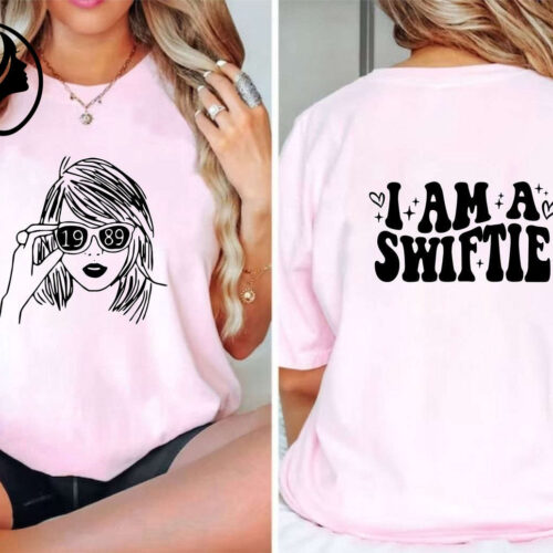 I Am A Swiftie Shirt: Taylor Swift Merch for True Fans 1989 & Taylors Version Apparel