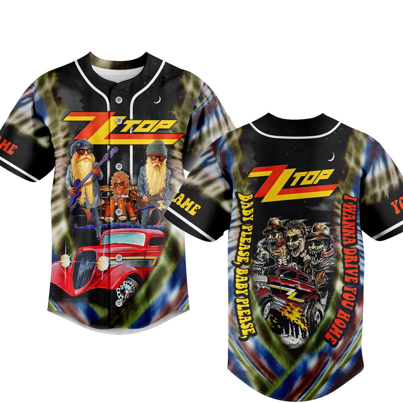 I Wanna Drive You Home ZZ Top Baseball Jersey For Men Women And Kids Gift