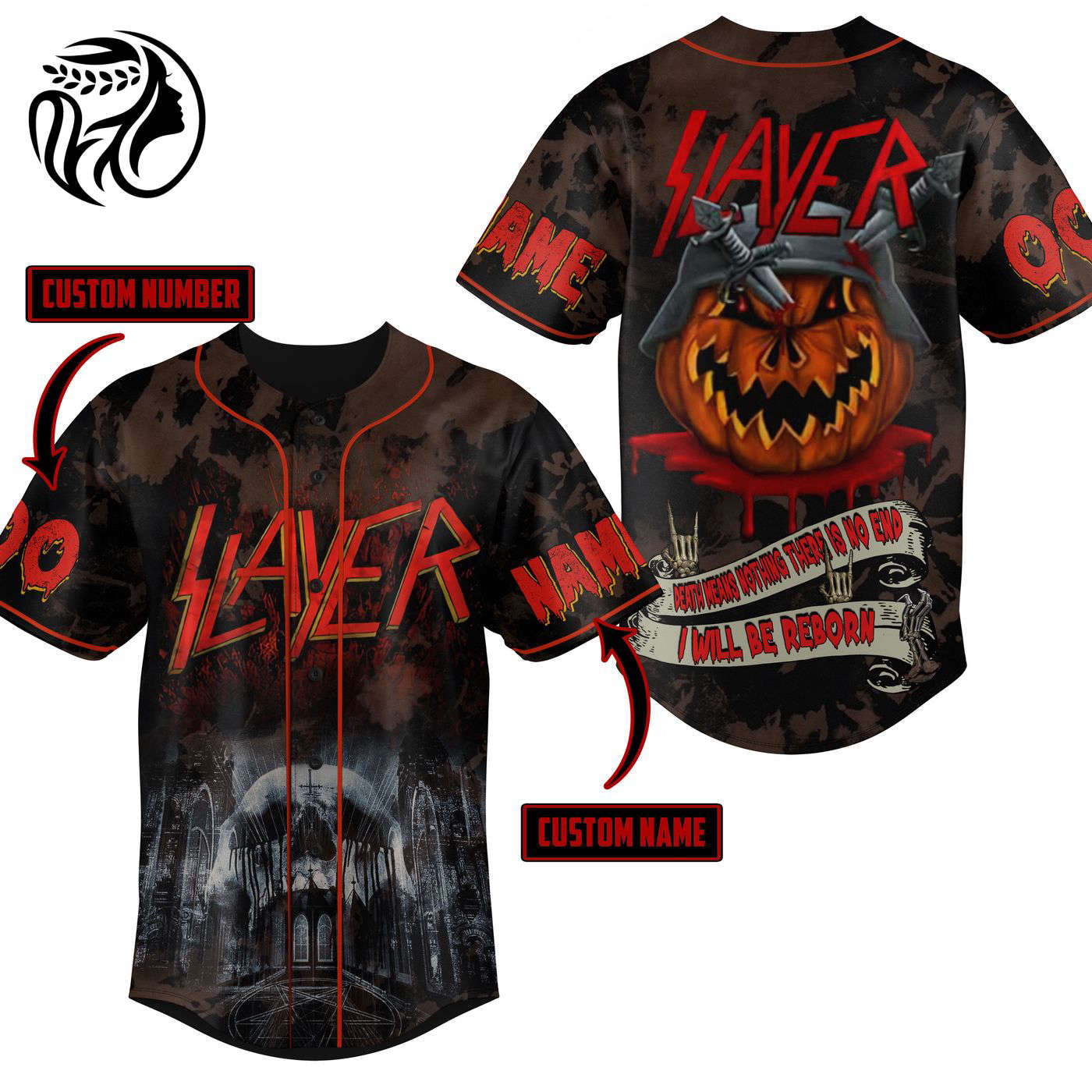 I Will Be Reborn Slayer Baseball Jersey For Men Women And Kids Gift