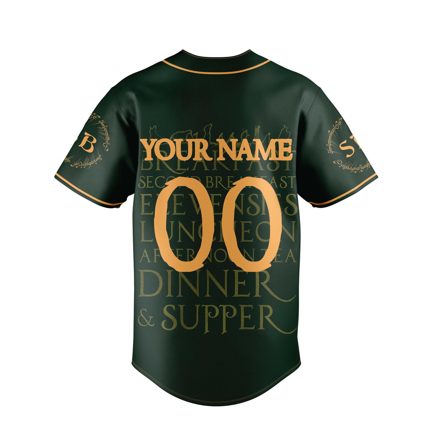 I Would Rather Be Having My Second Breakfast Baseball Jersey For Men Women And Kids Gift