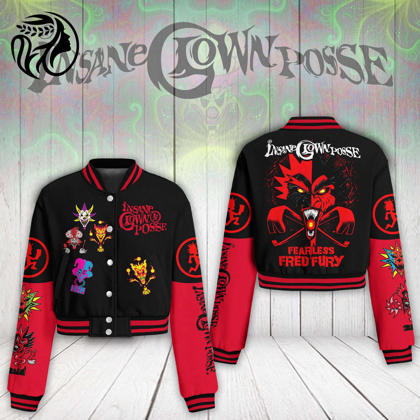 Insane Clown PosseNew Premium Baseball Jacket Gift For Fan