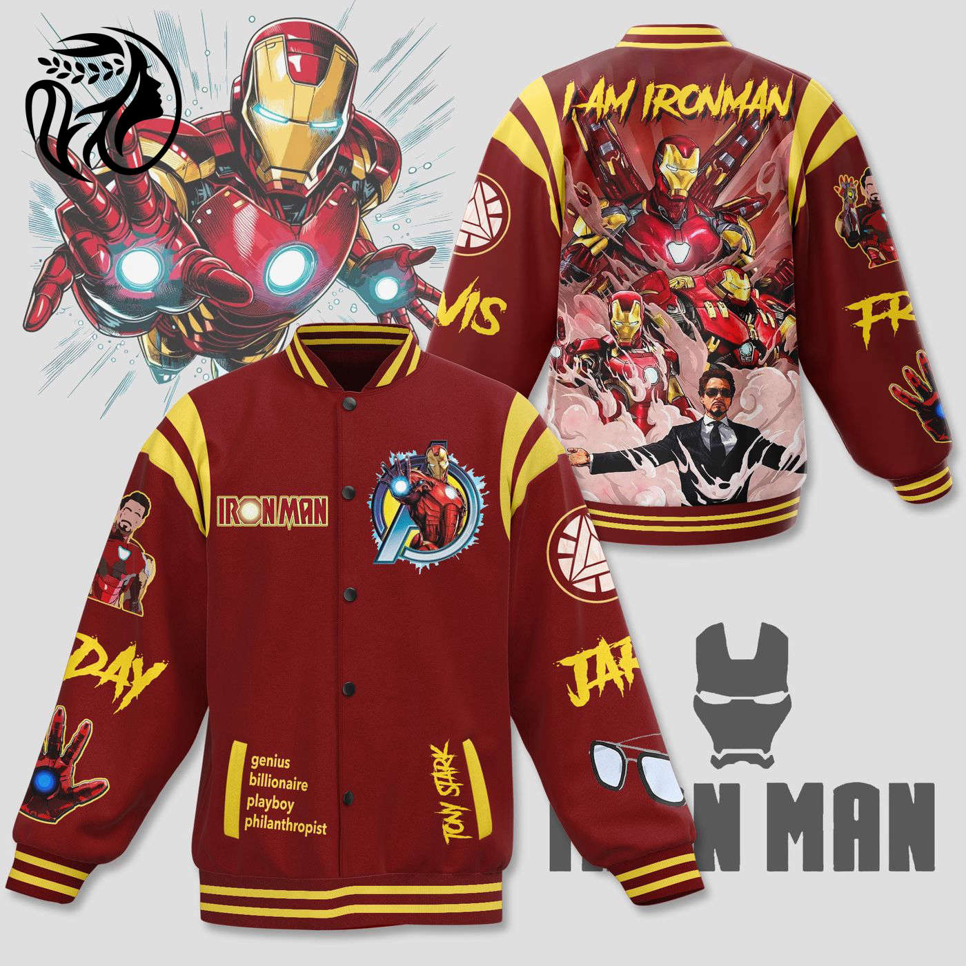 Iron Man New Premium Baseball Jacket Gift For Fan
