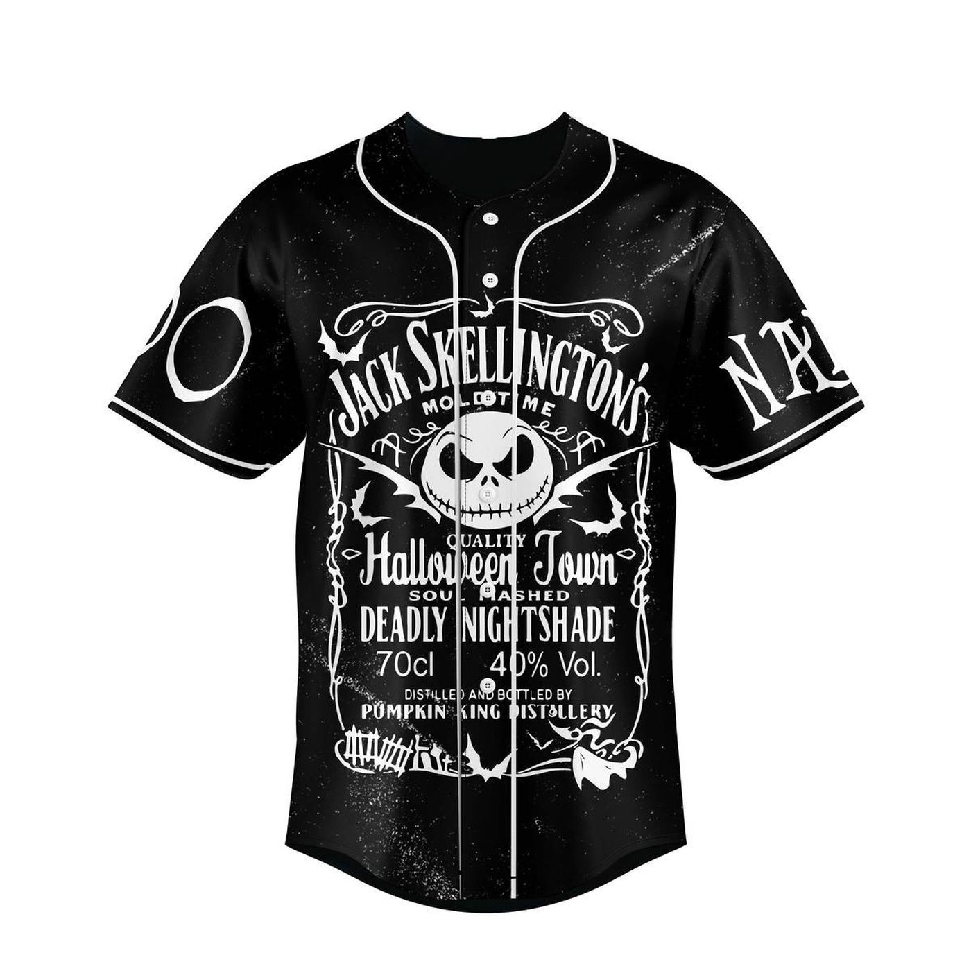 Jack Skellington Baseball Jersey For Men Women And Kids Gift
