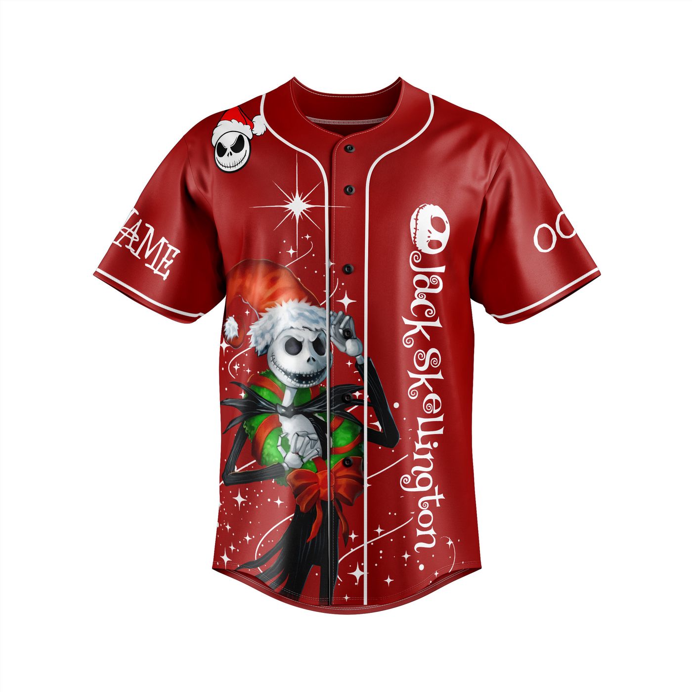 Jack Skellington Baseball Jersey For Men Women And Kids Gift Jack Skellington Baseball Jersey For Men Women And Kids Gift