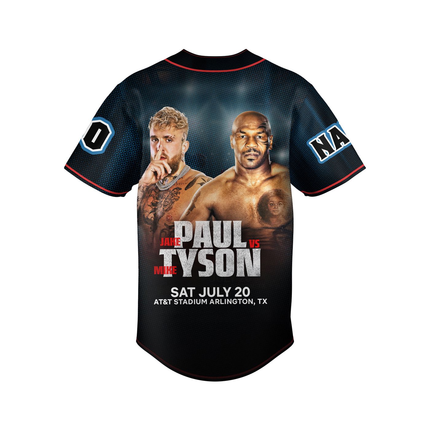Jake Paul & Mike Tyson Baseball Jersey For Men Women And Kids Gift
