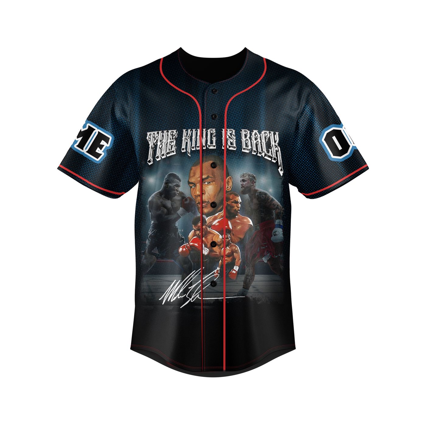 Jake Paul & Mike Tyson Baseball Jersey For Men Women And Kids Gift Jake Paul & Mike Tyson Baseball Jersey For Men Women And Kids Gift