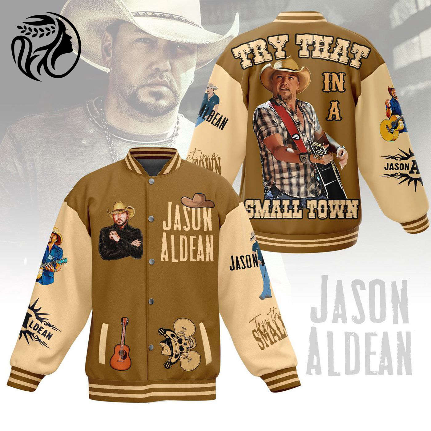 Jason Aldean New Premium Baseball Jacket Gift For Fan