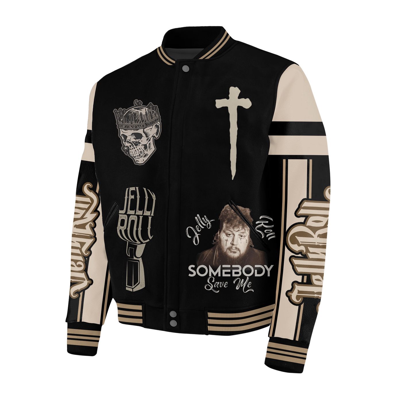 Jelly Roll New Premium Baseball Jacket Gift For Fan Jelly Roll New Premium Baseball Jacket Gift For Fan