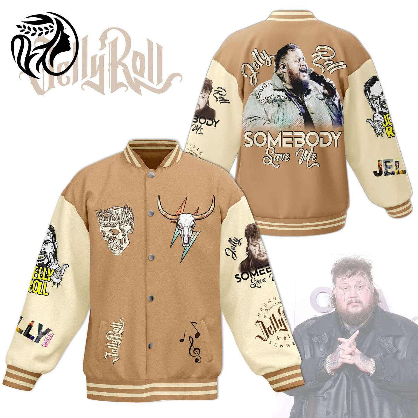 Jelly Roll New Premium Baseball Jacket Gift For Fan