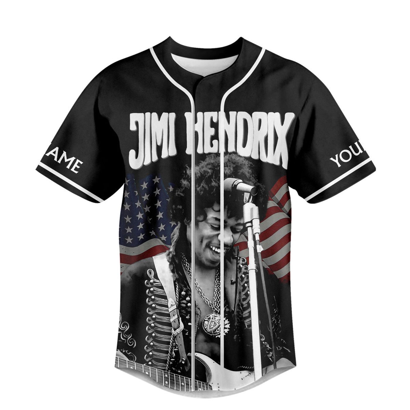 Jimi Hendrix Baseball Jersey For Men Women And Kids Gift
