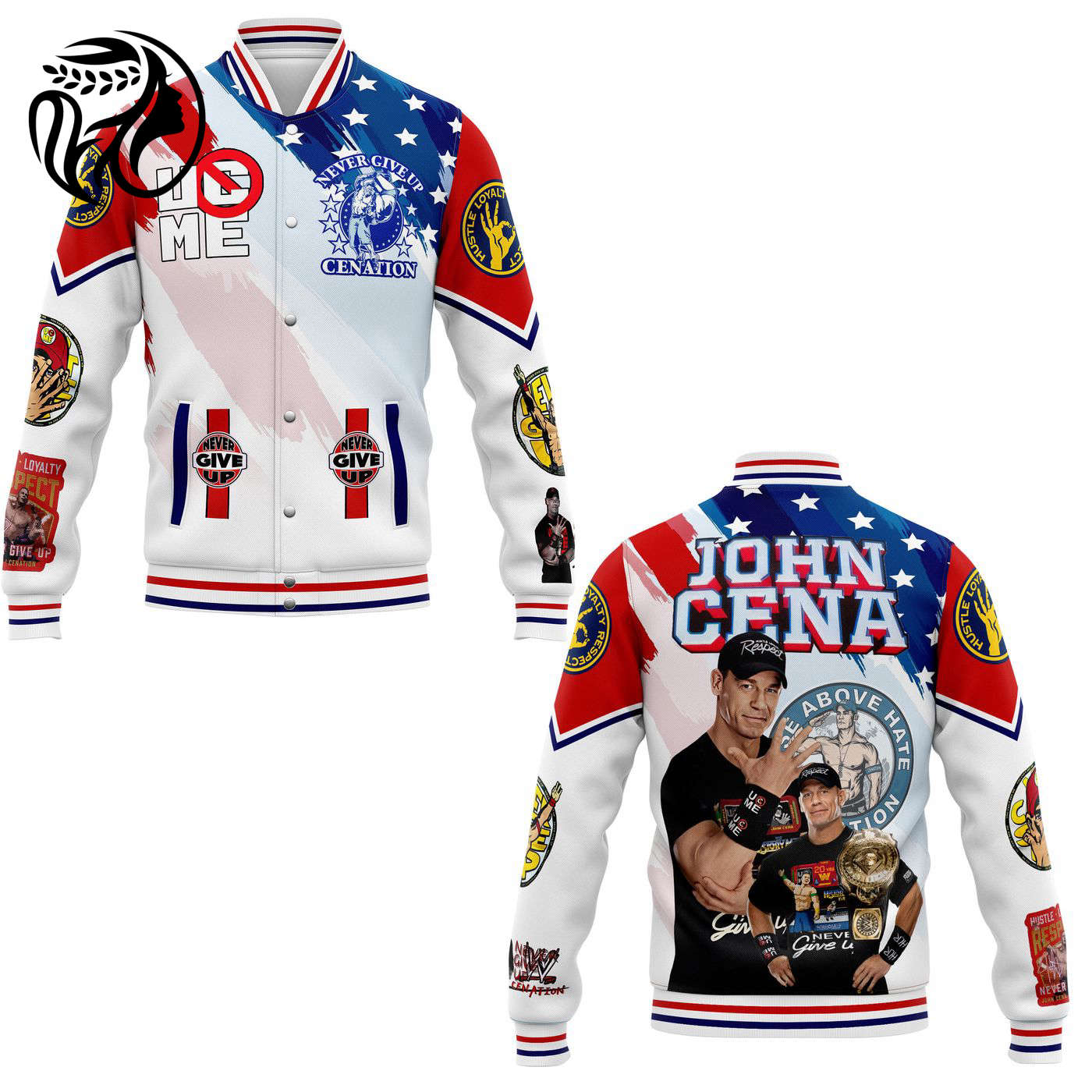 John Cena New Premium Baseball Jacket Gift For Fan