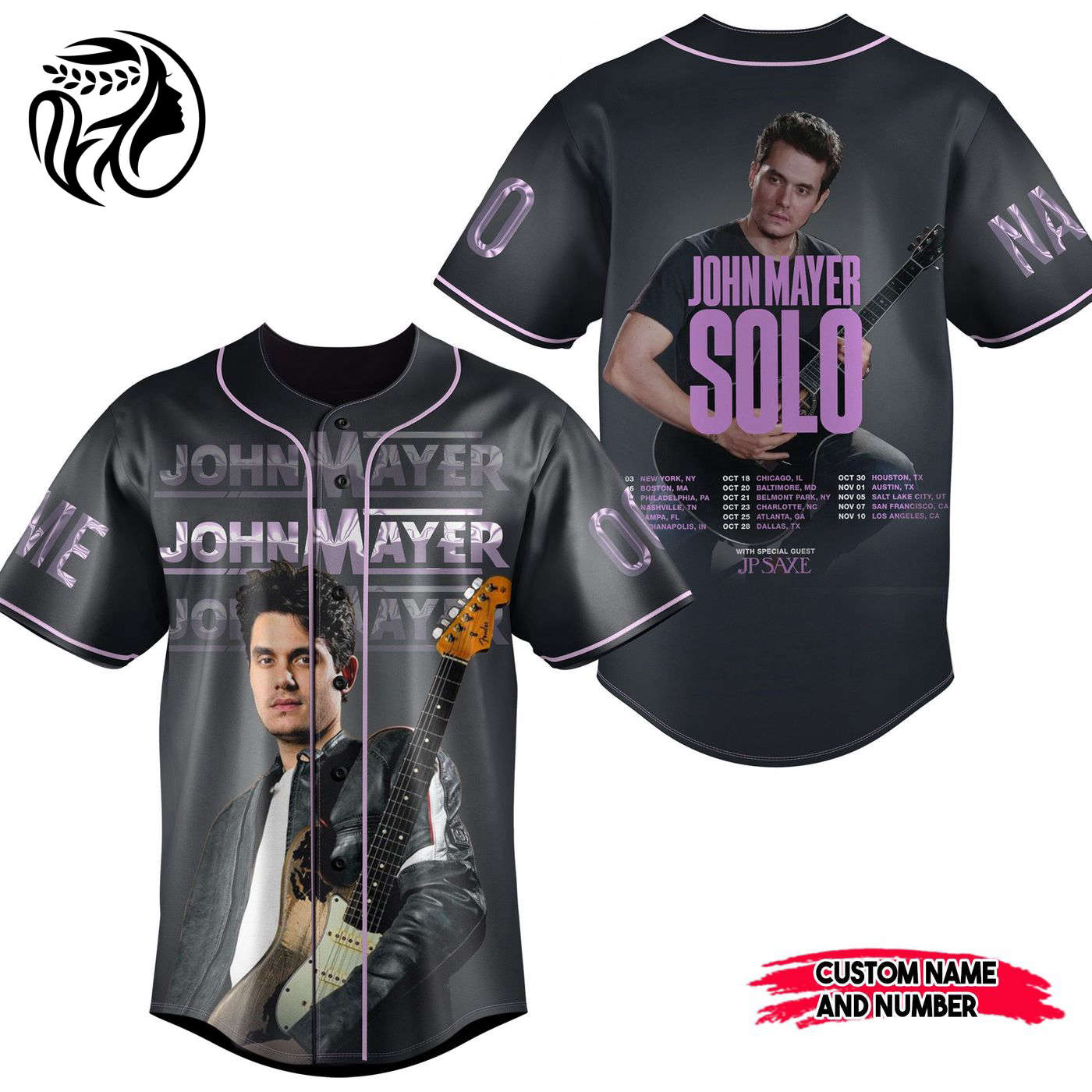 John Mayer Baseball Jersey For Men Women And Kids Gift