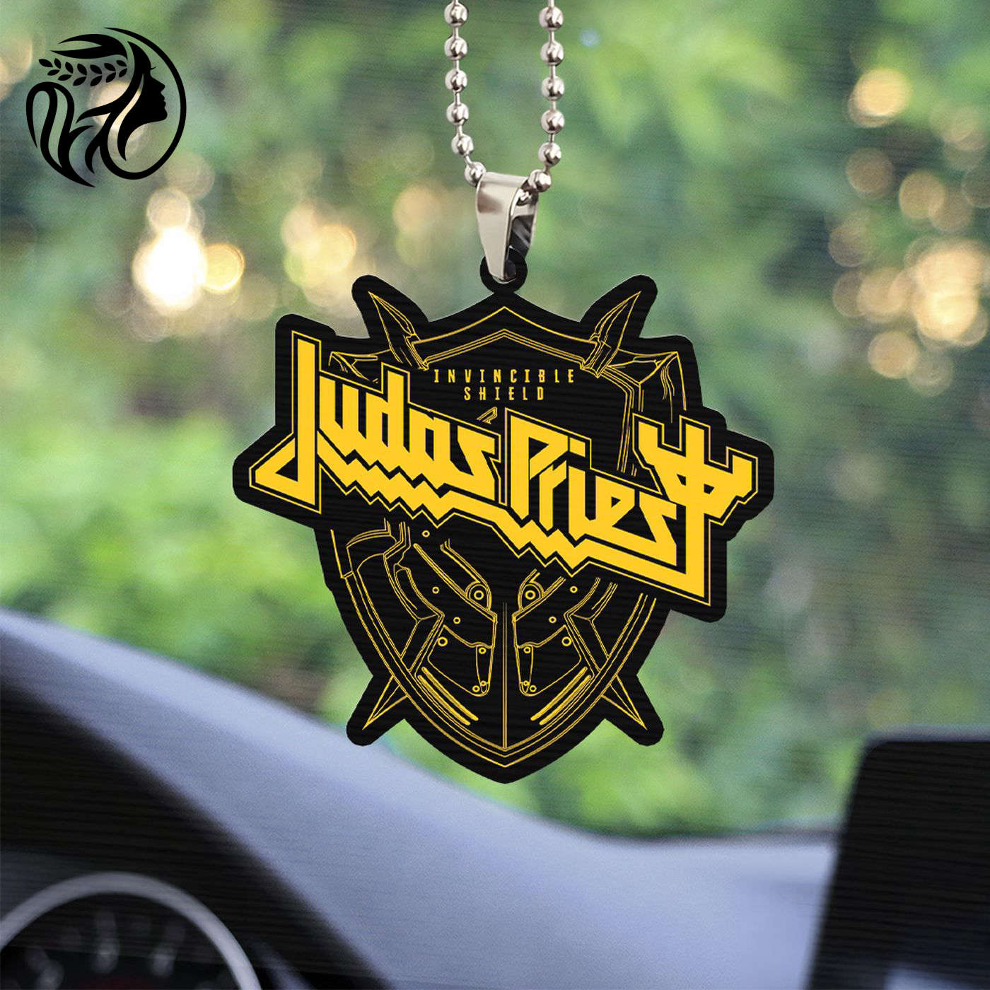 Judas Priest Custom shape-sided Acrylic Car Ornament Gift
