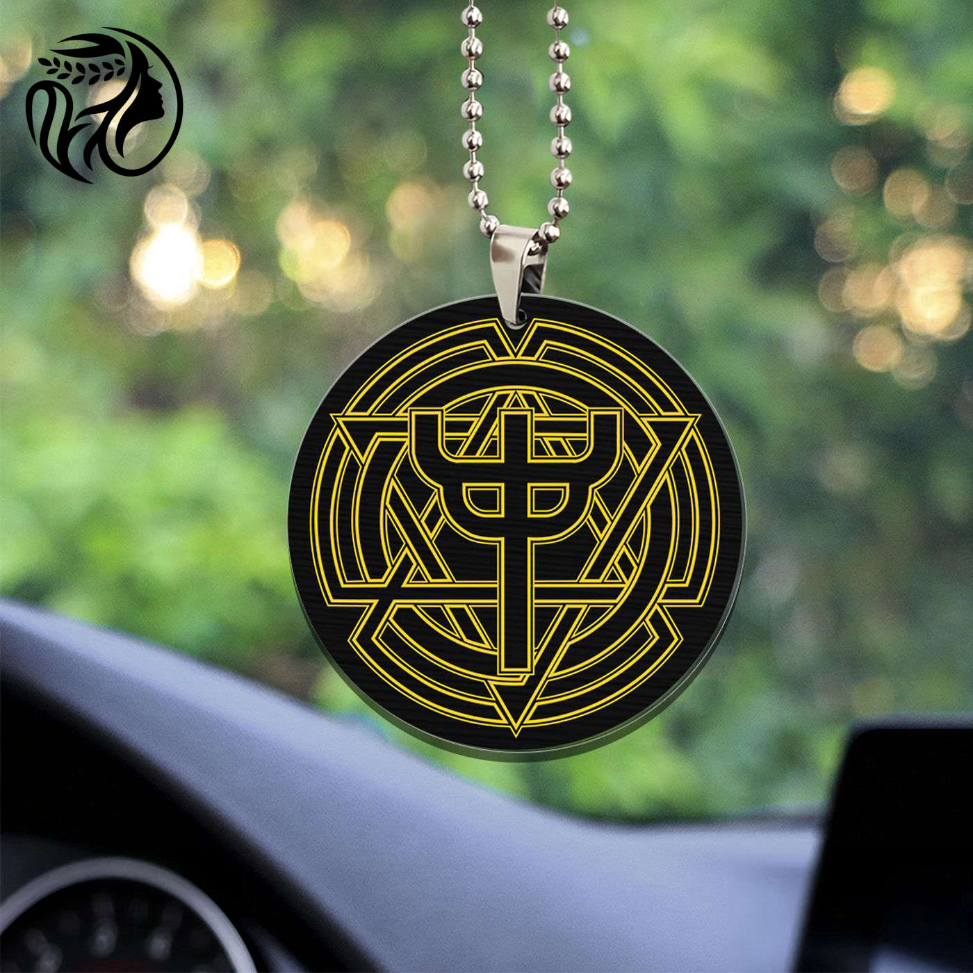 Judas Priest Custom shape-sided Acrylic Car Ornament Gift