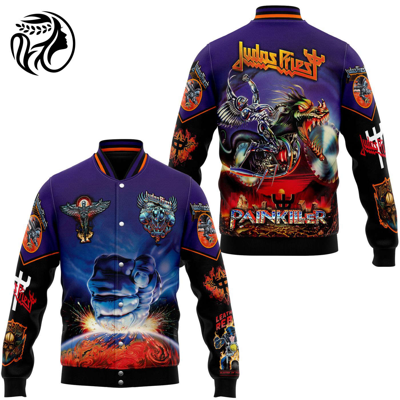Judas Priest New Premium Baseball Jacket Gift For Fan