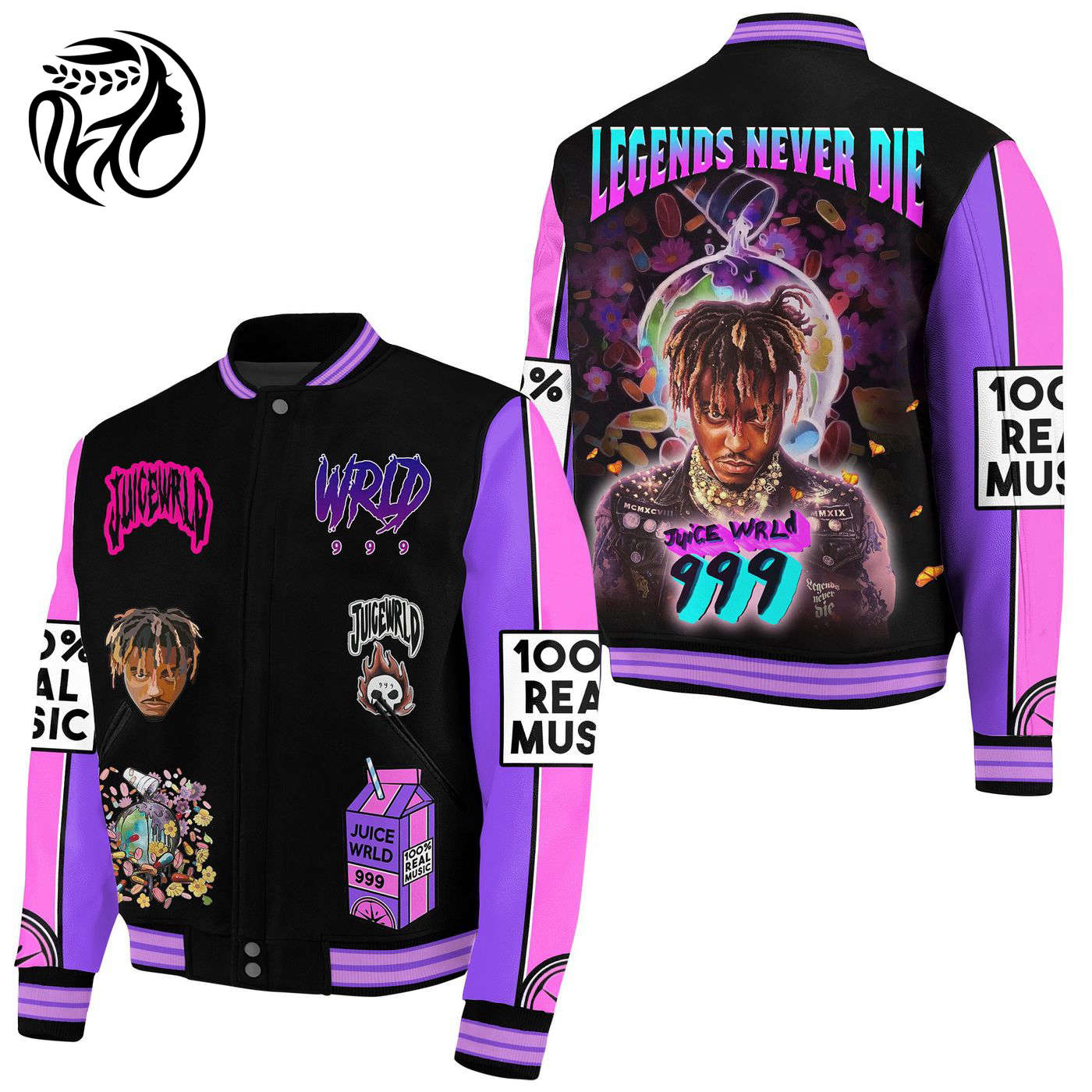 Juice WRLD New Premium Baseball Jacket Gift For Fan
