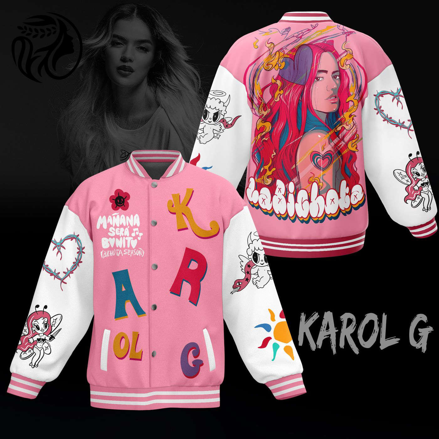 Karol G New Premium Baseball Jacket Gift For Fan