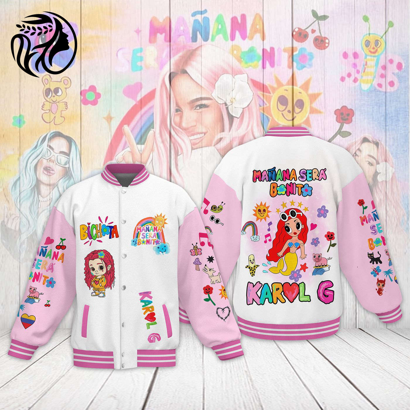 Karol G New Premium Baseball Jacket Gift For Fan