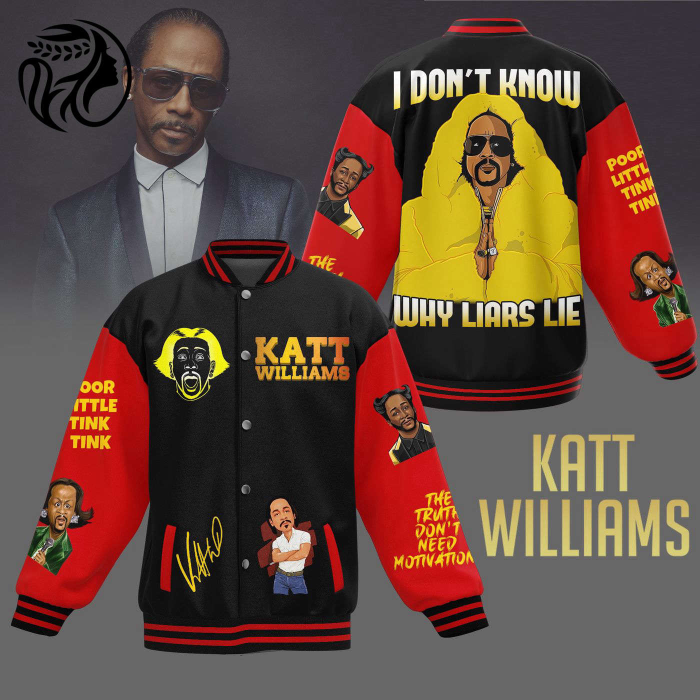 Katt Williams New Premium Baseball Jacket Gift For Fan