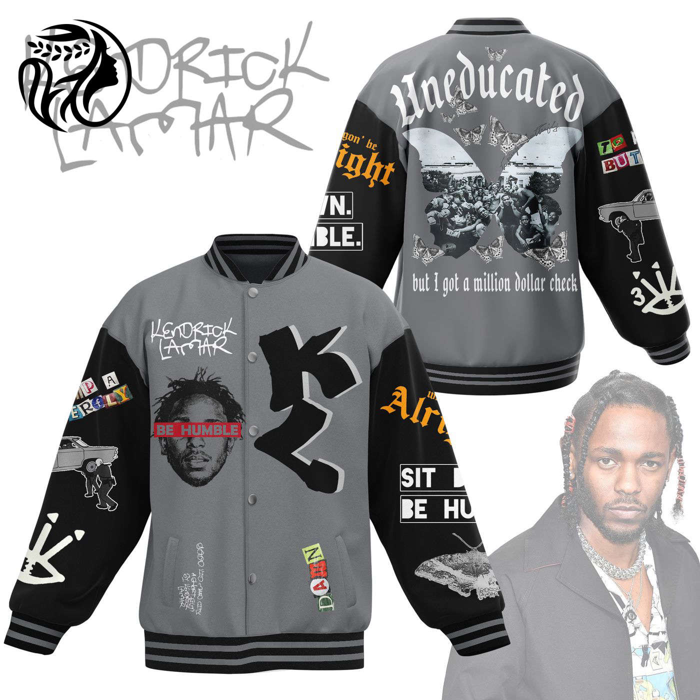 Kendrick Lamar New Premium Baseball Jacket Gift For Fan