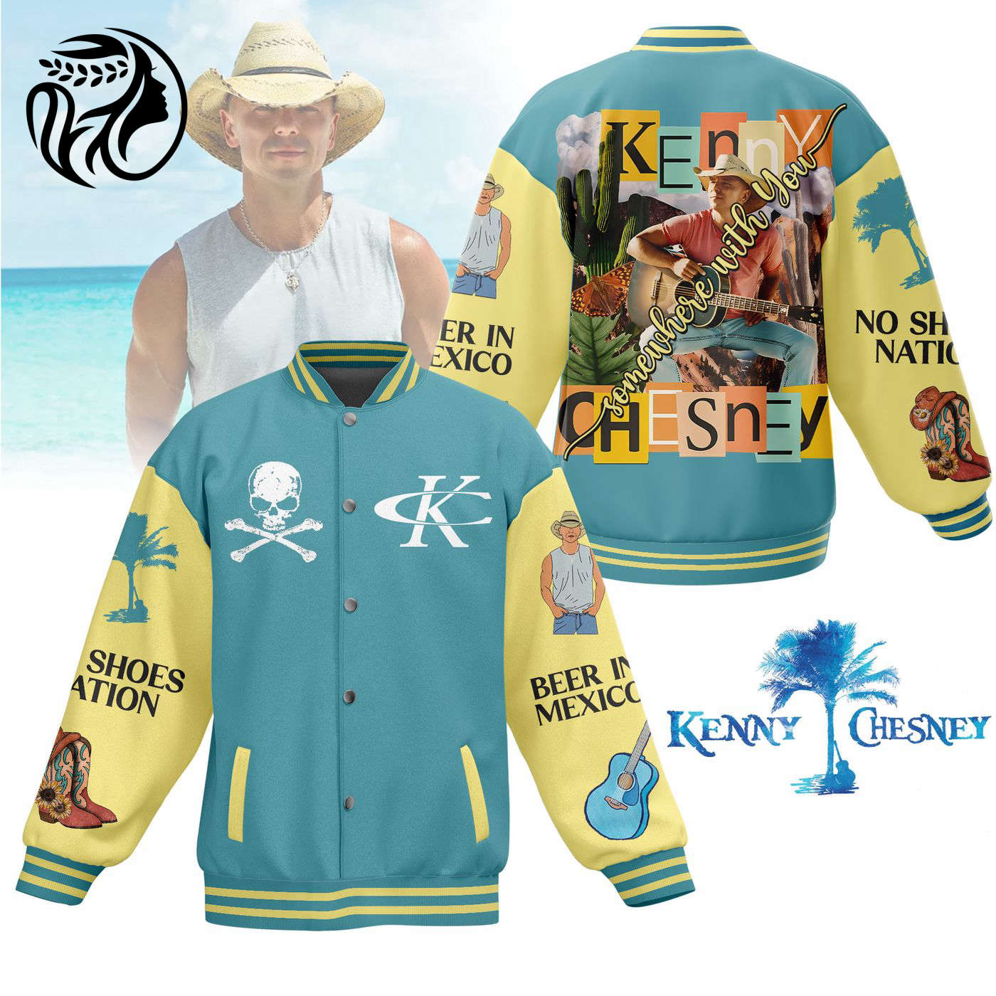 Kenny Chesney New Premium Baseball Jacket Gift For Fan