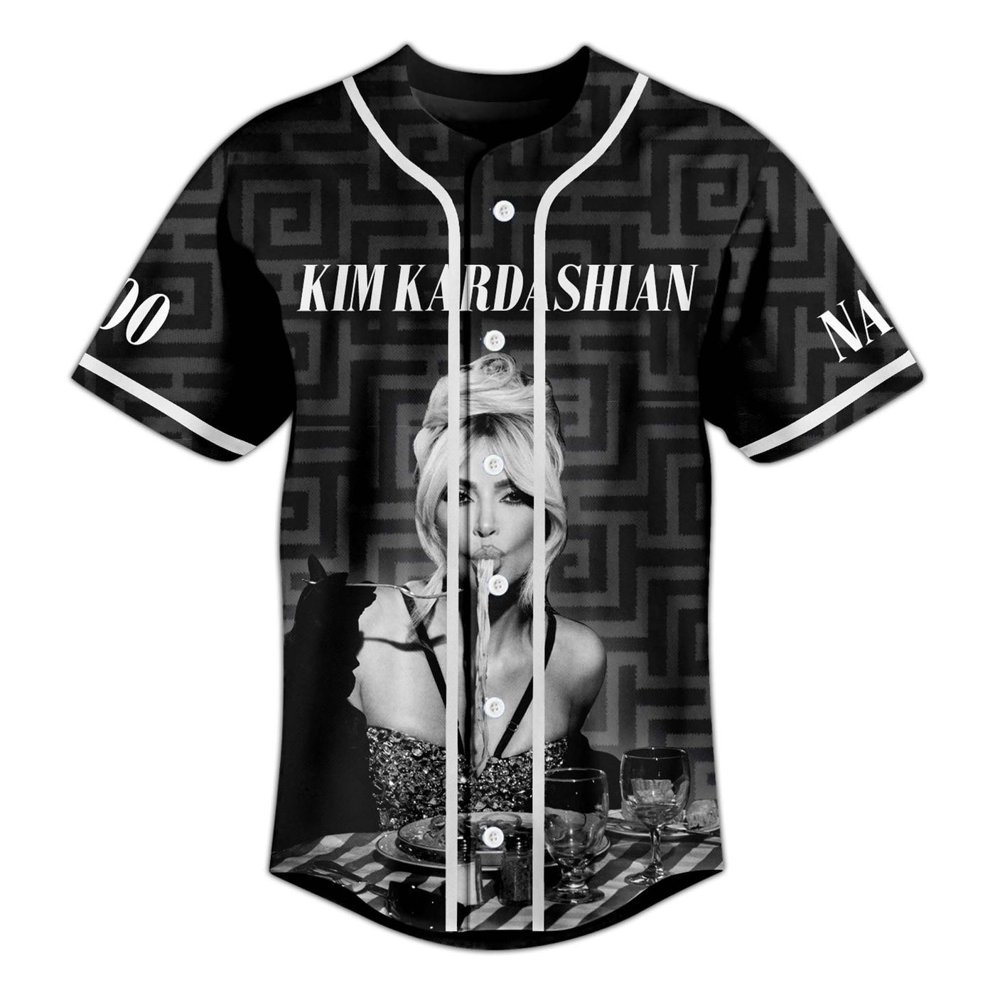 Kim Kardashian Baseball Jersey For Men Women And Kids Gift