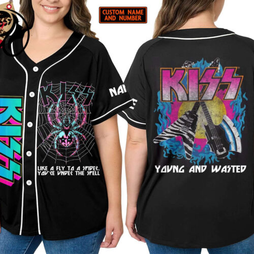 Kiss Baseball Jersey For Men Women And Kids Gift