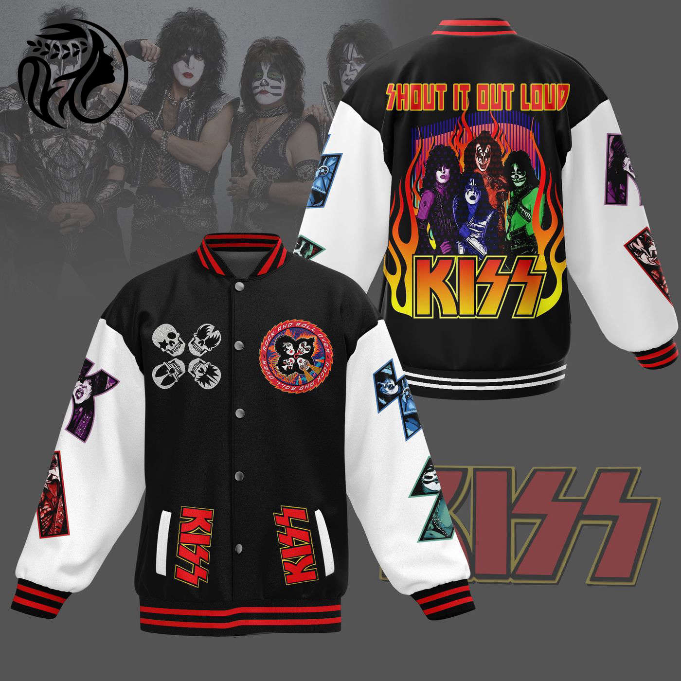 Kiss New Premium Baseball Jacket Gift For Fan