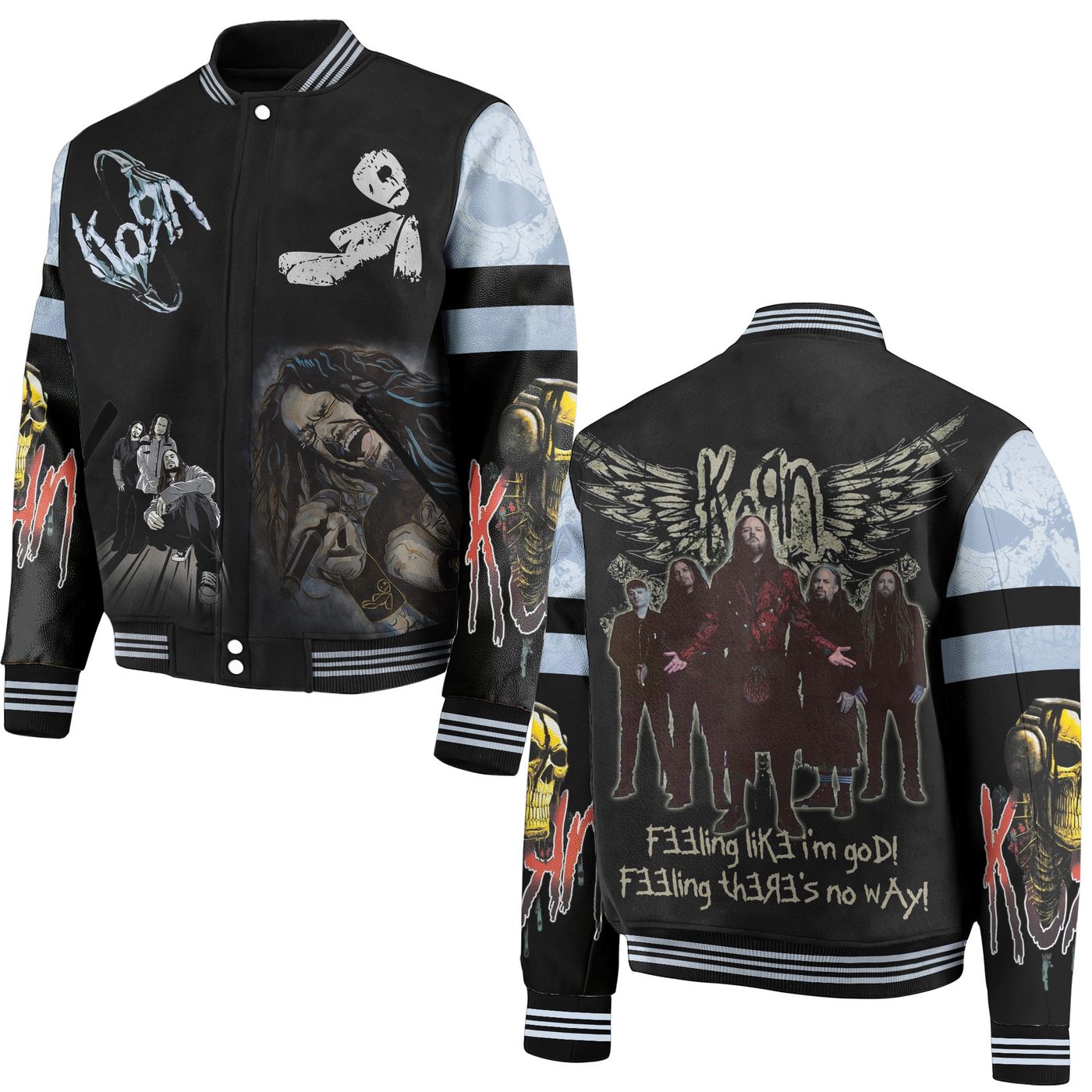 Korn New Premium Baseball Jacket Gift For Fan