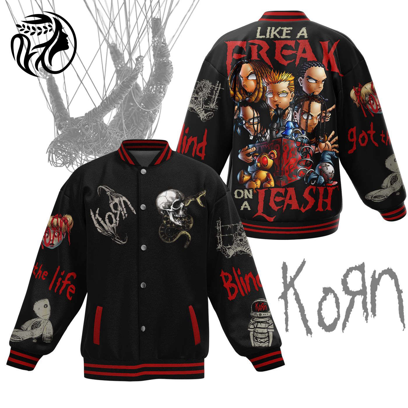 Korn New Premium Baseball Jacket Gift For Fan