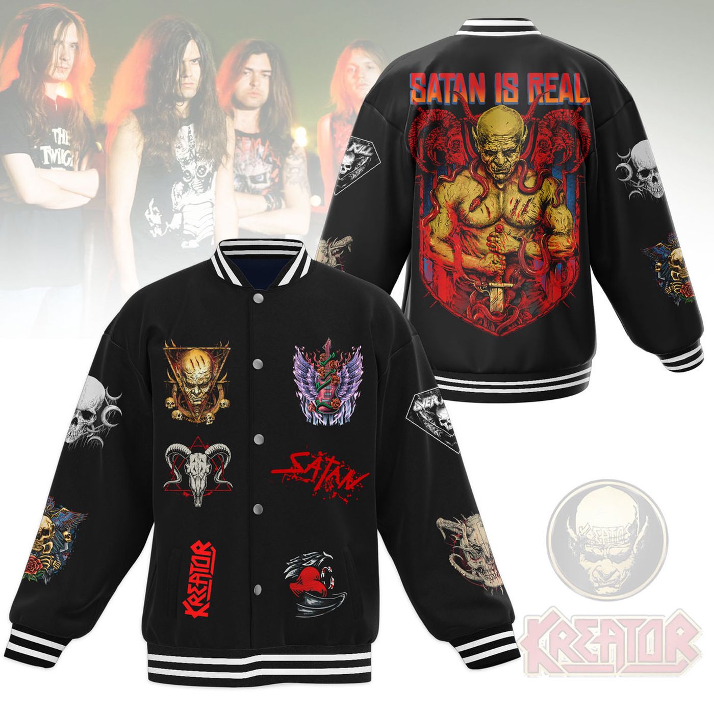 Kreator New Premium Baseball Jacket Gift For Fan