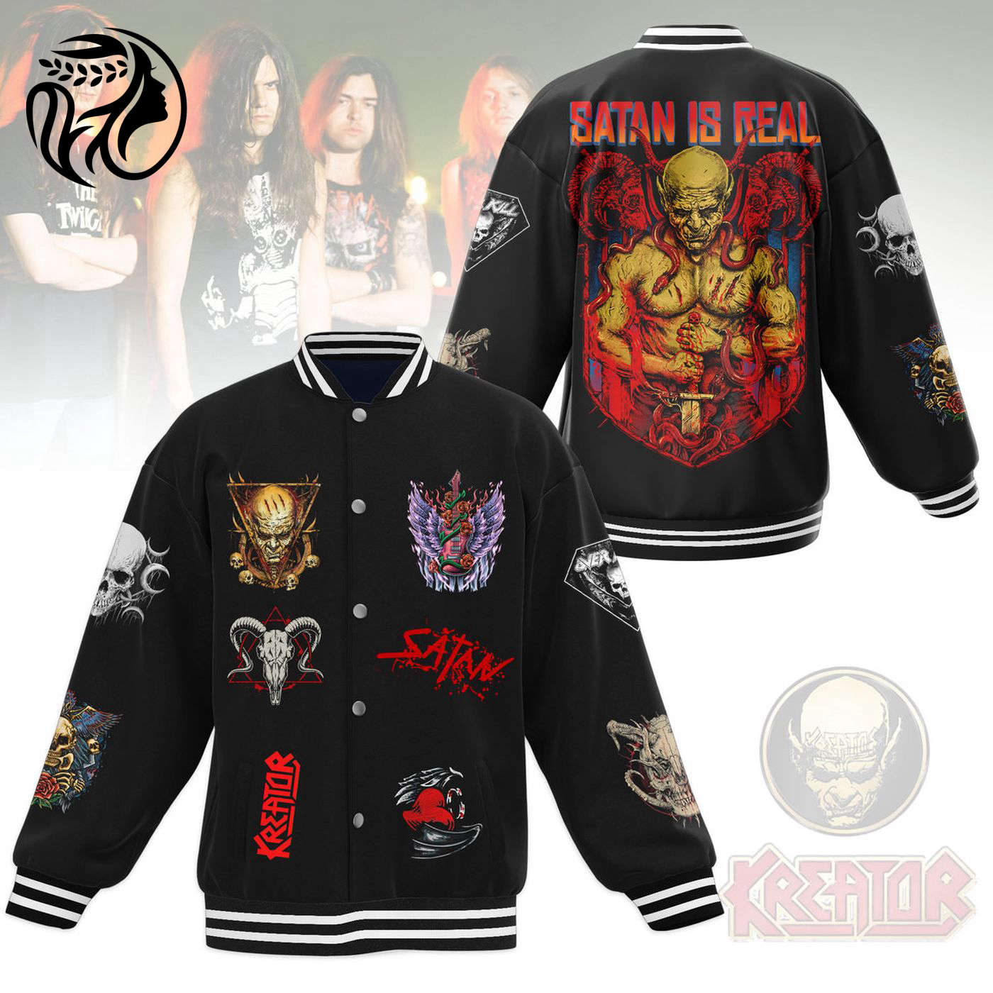Kreator New Premium Baseball Jacket Gift For Fan