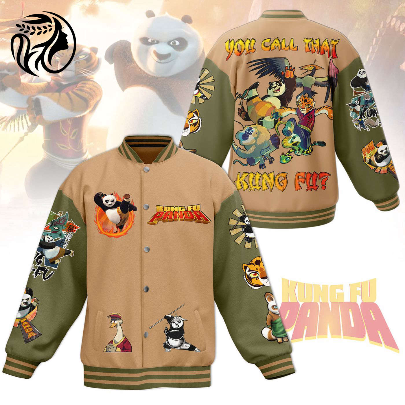 Kung Fu Panda New Premium Baseball Jacket Gift For Fan
