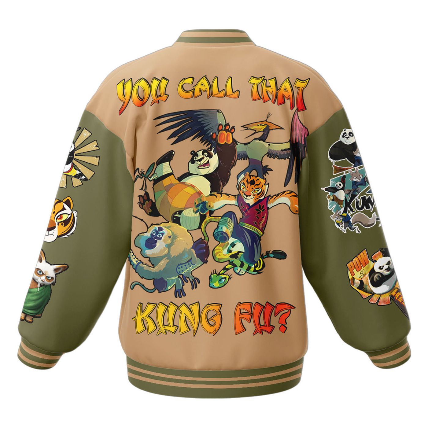 Kung Fu Panda New Premium Baseball Jacket Gift For Fan