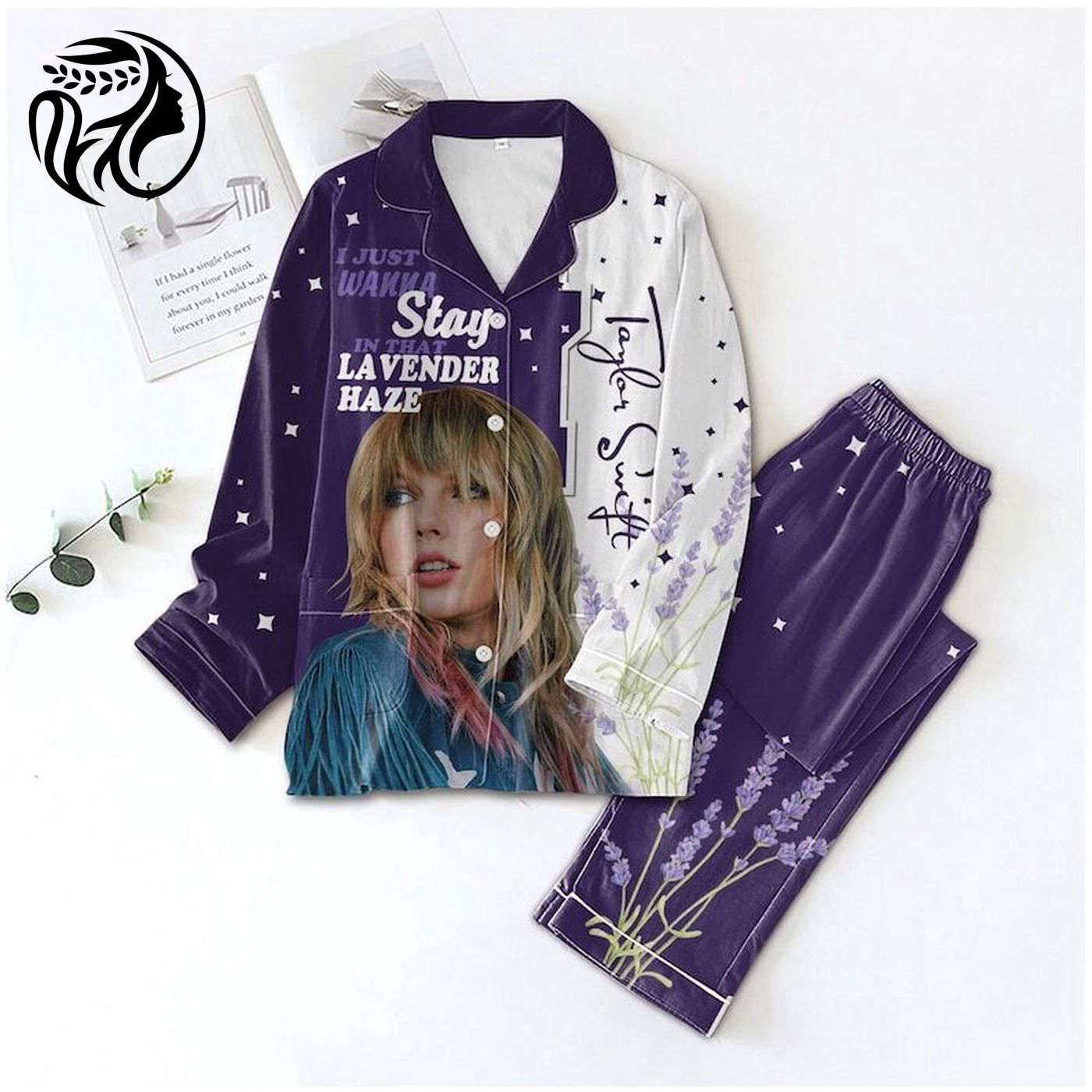 Lavender Taylor s Pajamas Set: Eras Tour Edition Taylor Version