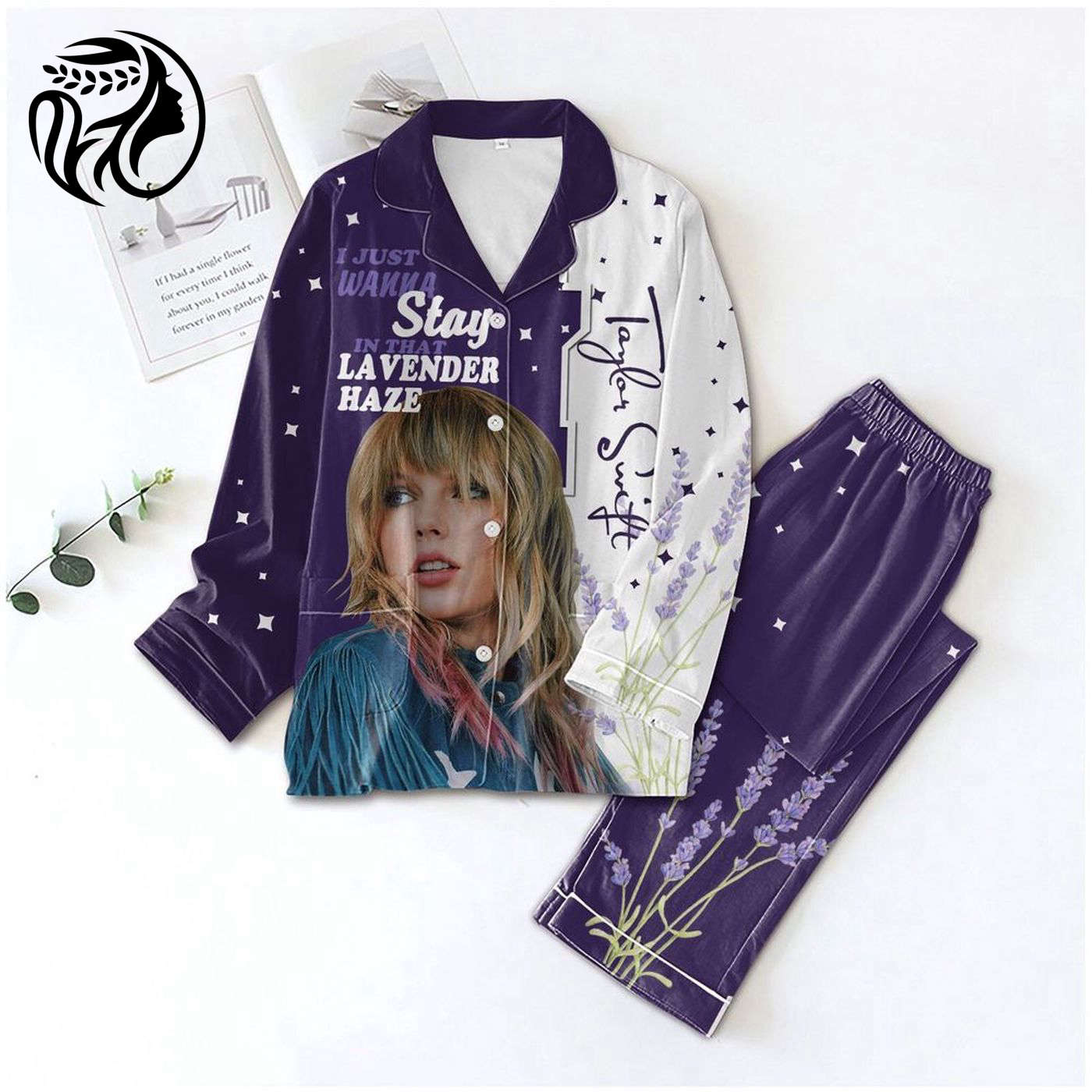 Luxurious Lavender Taylor s Pajamas Set: Stylish Comfort for a Peaceful Night s Sleep